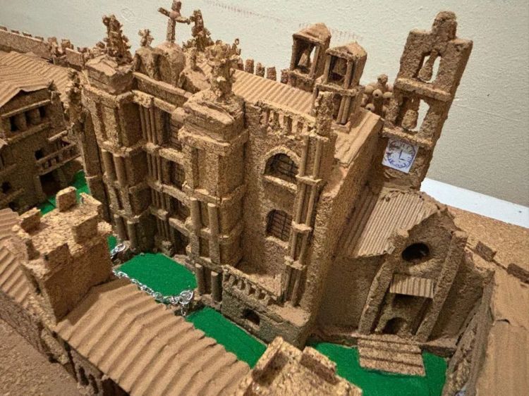 MAQUETA EN CORCHO: PLASENCIA HISTÓRICA - CLEMENTE DOMÍNGUEZ