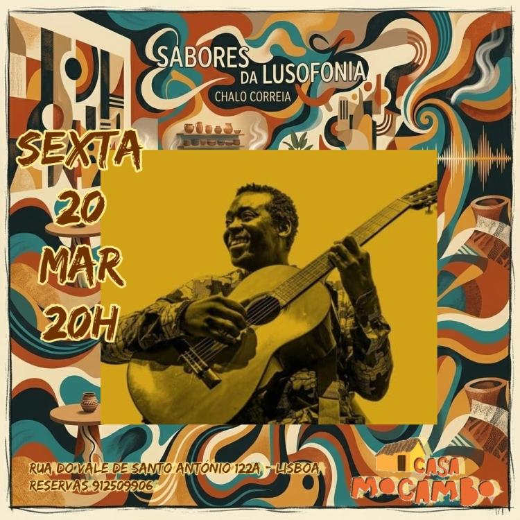 Jantar Sabores da Lusofonia com Chalo Correia