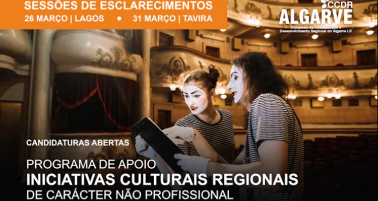 Programa de Apoio a Iniciativas Culturais Regionais de Carácter Não Profissional 2026