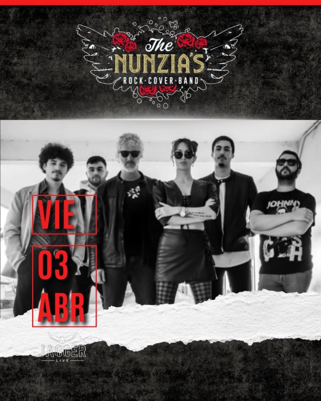 CONCIERTO | The Nunzia's Rock Cover Band