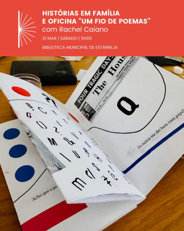 HISTÓRIAS EM FAMÍLIA com Oficina Um Fio de Poemas, com Rachel Caiano