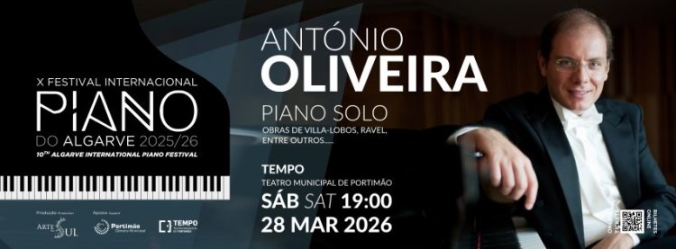 X FESTIVAL INT. DE PIANO DO ALGARVE: ANTÓNIO OLIVEIRA