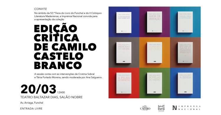 Apresentação da coleção Edição Crítica de Camilo Castelo Branco