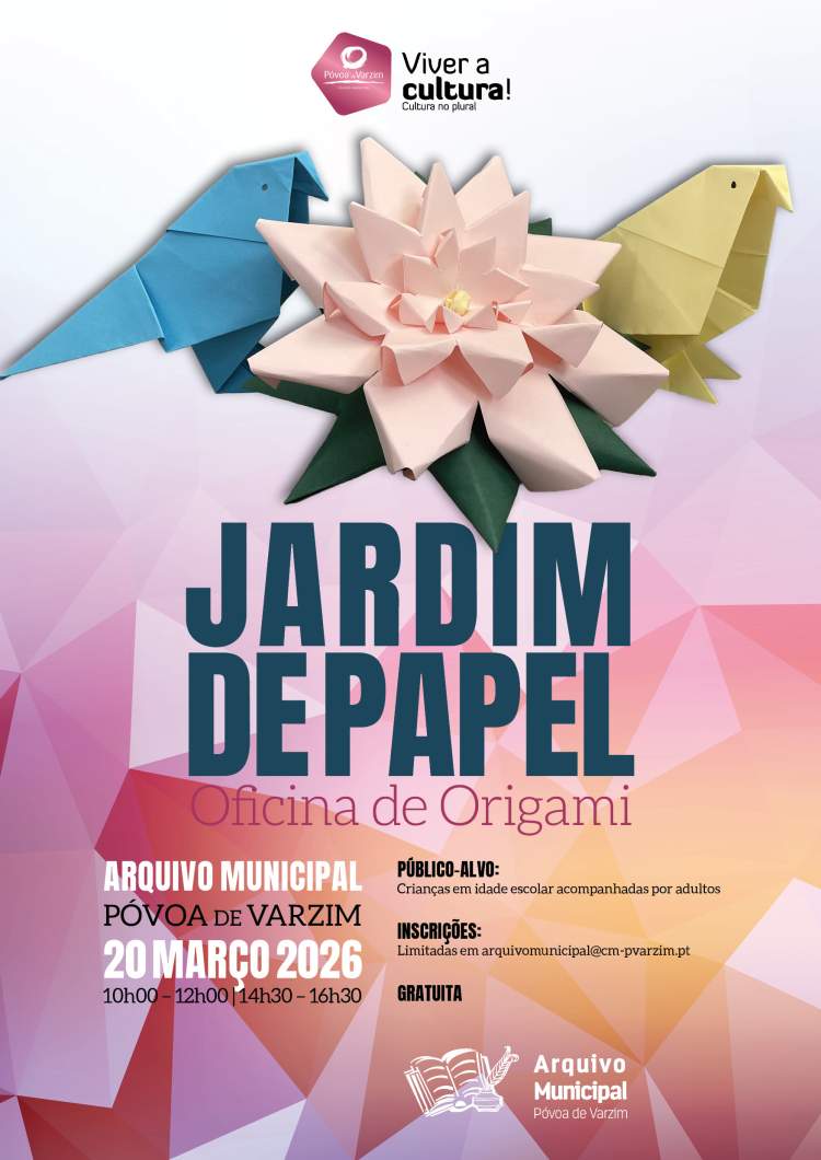 Oficina de origami para crianças 'Jardim de Papel'