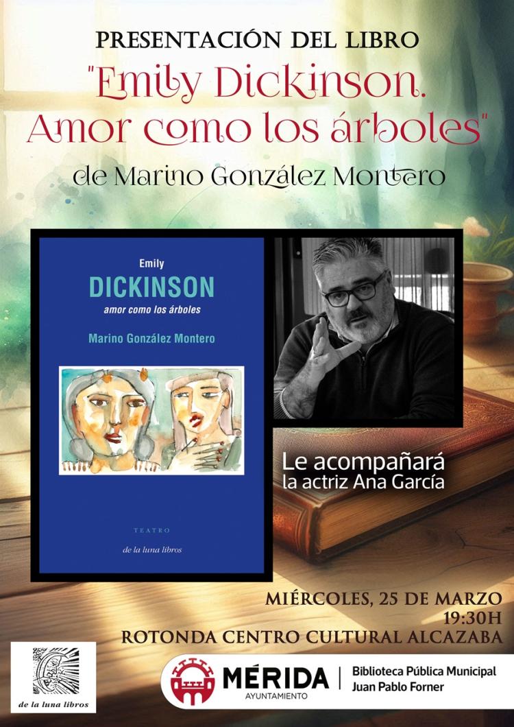 Presentación del libro ‘Emily Dickinson. Amor como los árboles’ de Marino González Montero