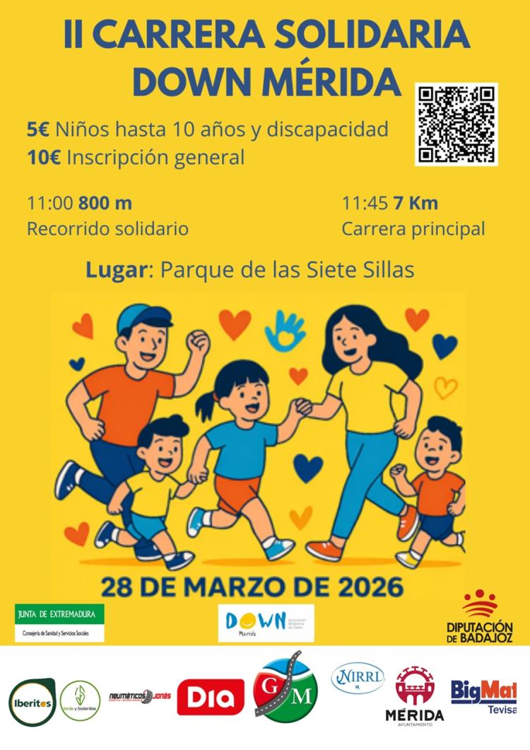II Carrera Solidaria Down Mérida