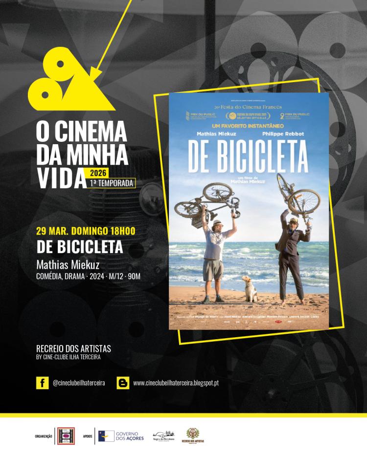 O Cinema da Minha Vida 1.ª temporada 2026 – De Bicicleta