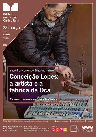 Encontros Contemporâneos no Museu com a artista Conceição Lopes