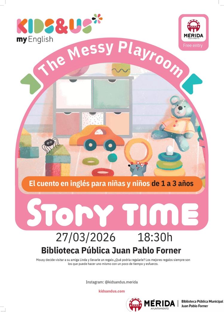 Cuentacuentos ‘The Messy Playroom’