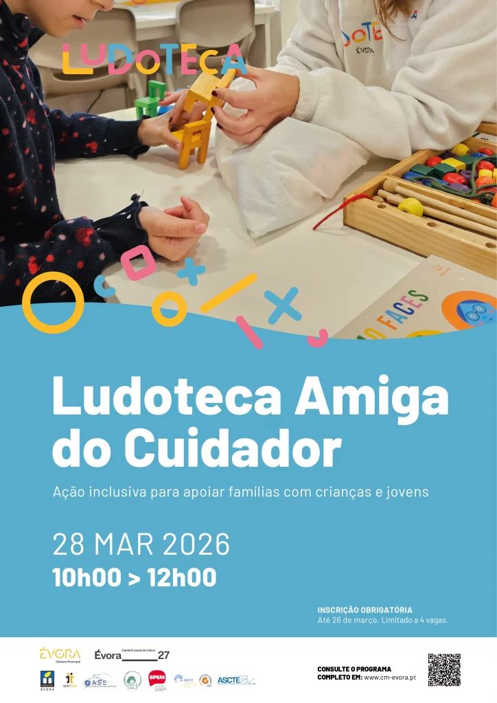 Ludoteca Amiga do Cuidador | Ação inclusiva para apoiar famílias com crianças e jovens com Necessidades Específicas