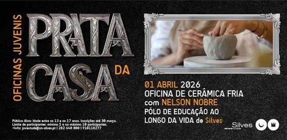 OFICINA CRIATIVA DE CERÂMICA FRIA (para jovens entre os 13 e 17 anos)