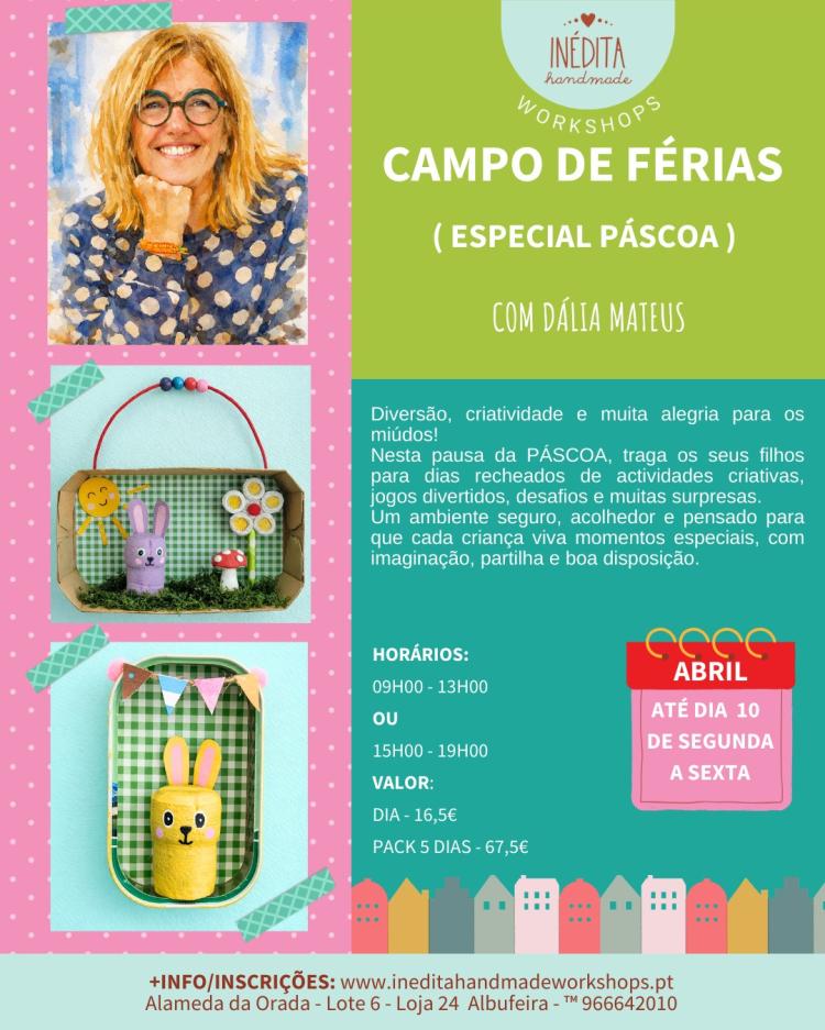 CAMPO de FÉRIAS especial PÁSCOA