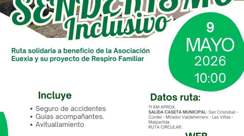 Ruta de senderismo inclusivo y solidario a favor de Euexia