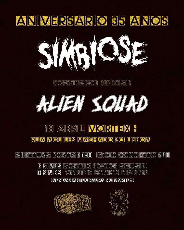 Simbiose + Alien Squad @ VORTEX
