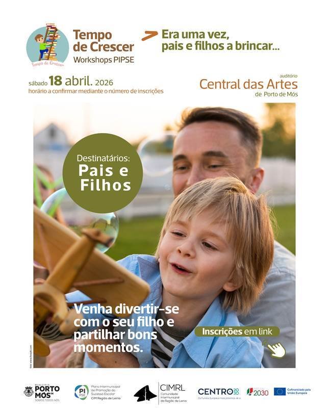 Tempo de Crescer – Workshop Pais e Filhos