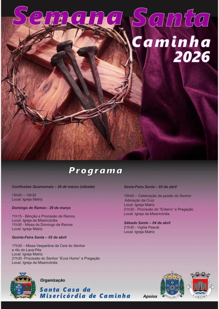 Semana Santa Caminha 2026