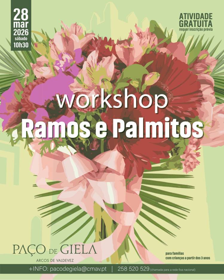 workshop de Ramos e Palmitos