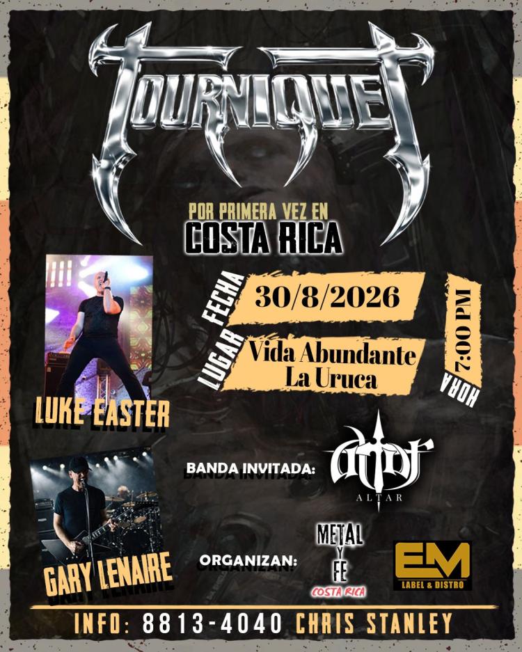  Tourniquet en concierto 
