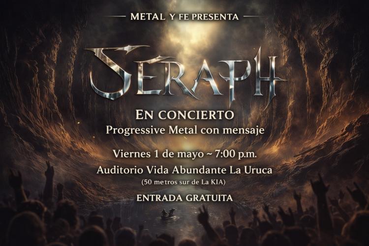  Seraph en concierto – Progressive Metal Cristiano 