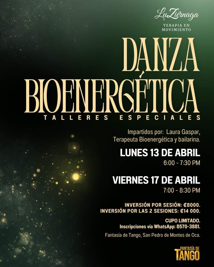 Talleres: Danza Bioenergética 