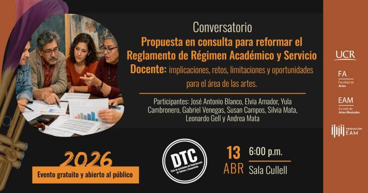 Conversatorio: Propuesta para reformar el Reglamento de Régimen Académico y Servicio Docente