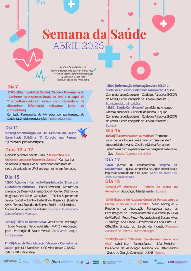 Semana da Saúde | 2026