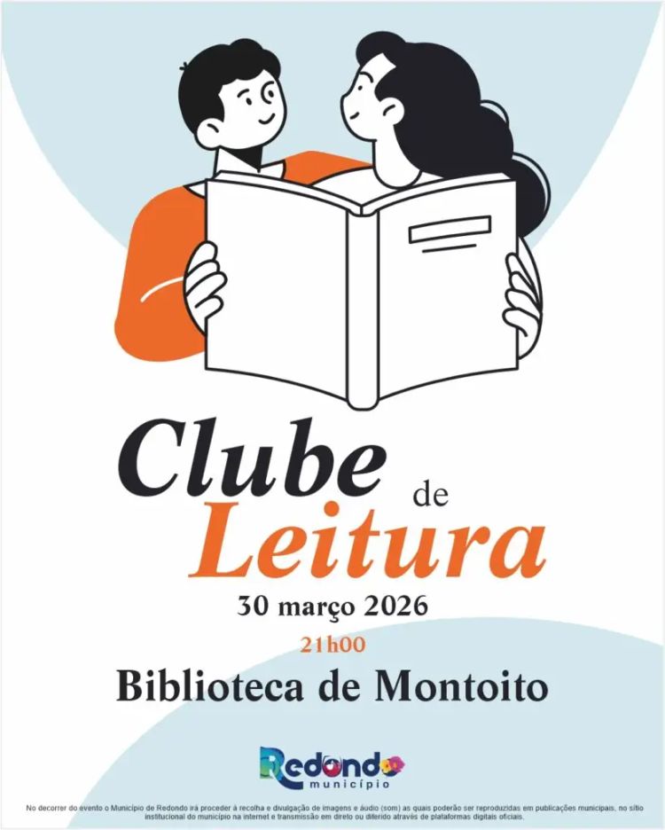 Clube de Leitura | 30 de março | 21h00 | Biblioteca de Montoito