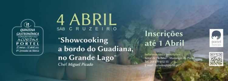 Cruzeiro / Showcooking – Quinzena Gastronómica – Congresso das Açordas