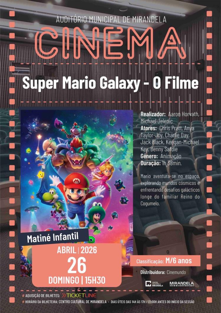 Super Mario Galaxy - O Filme | Cinema - Matiné Infantil
