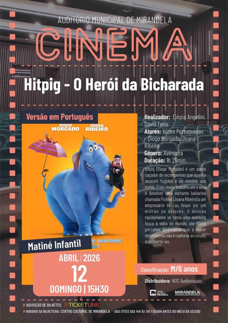 Hitpig - O Herói da Bicharada | Cinema - Matiné Infantil