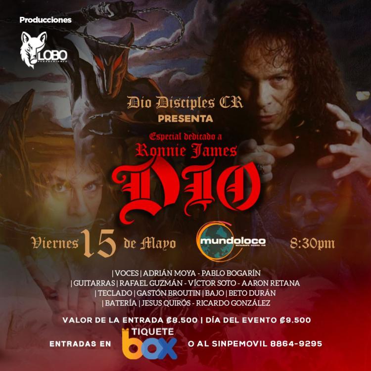 Dio Disciples CR trae nuevamente el especial dedicado a Ronnie James Dio