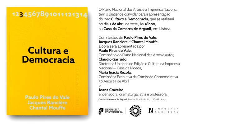 Apresentação do livro «Cultura e Democracia»