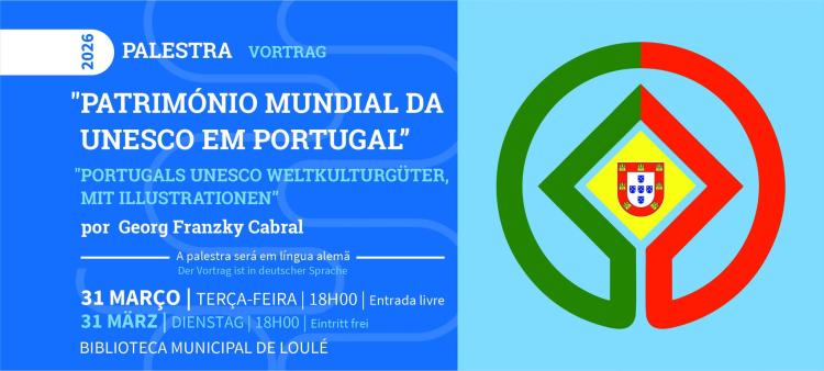 Palestra em língua alemã “Património Mundial da UNESCO em Portugal” por Georg Franzky Cabral
