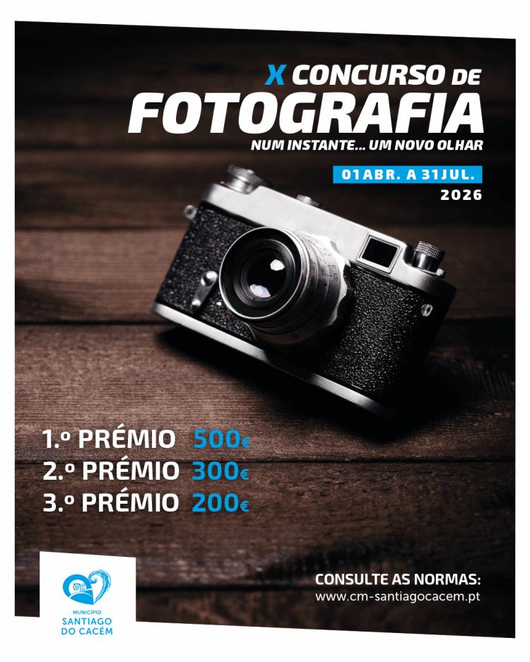 X Concurso de Fotografia “Num instante…Um novo olhar”