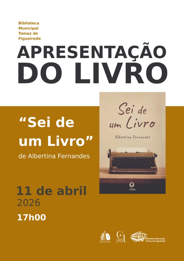 Apresentação do livro “SEI DE UM LIVRO” de Albertina Fernandes