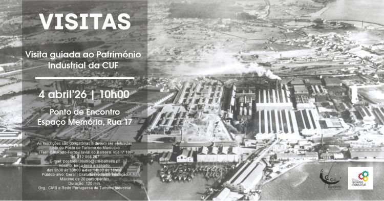 Visita ao Património Industrial da CUF 