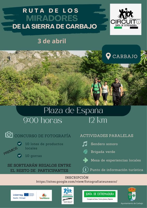 Ruta de los Miradores de la Sierra de Carbajo