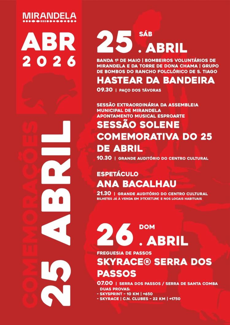 Comemorações do 25 de abril | 2026