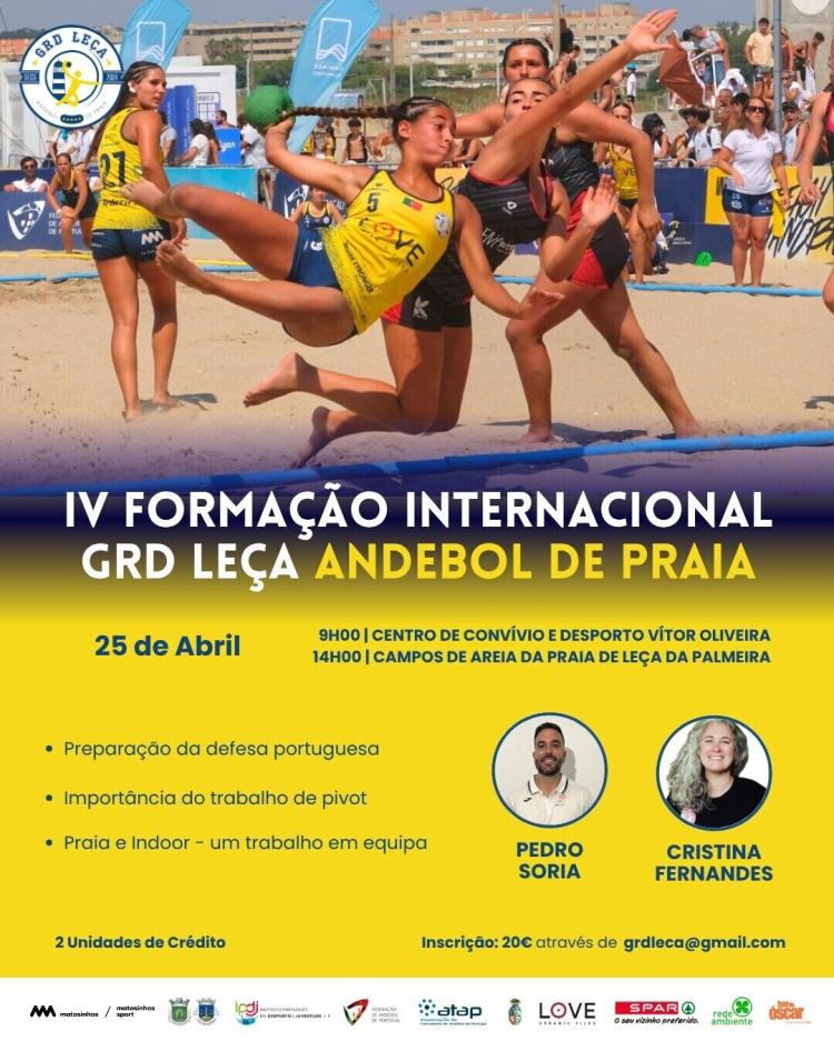 IV Formação Internacional Andebol de Praia