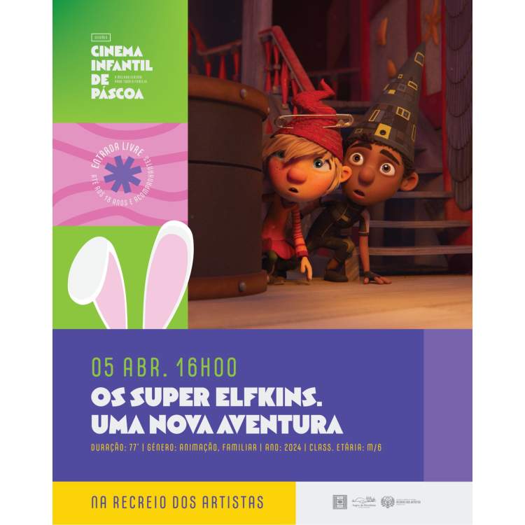 Cinema Infantil de Páscoa – Os Super Elfkins: Uma Aventura