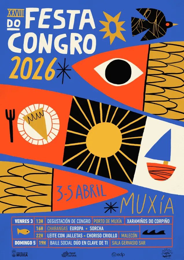 Festa do Congro 2026 en Muxía