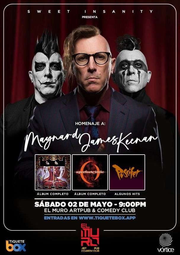 Homenaje a Maynard James Keenan por Sweet Insanity