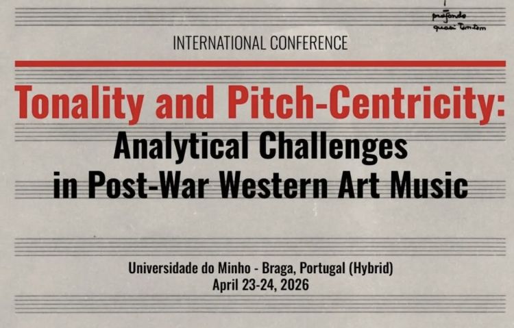 Conferência Tonality and Pitch Centricity: Concerto de Taíssa Poliakova Cunha e Quarteto Lopes-Graça