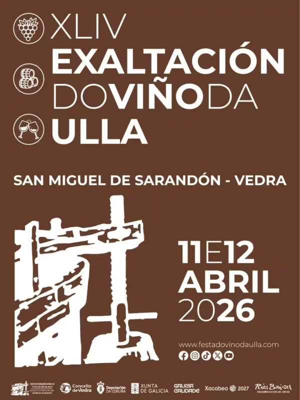 XLIV Exaltación do Viño da Ulla 2026