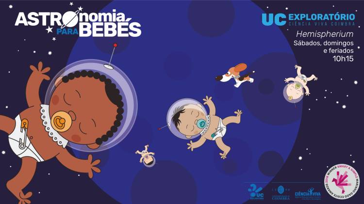 Astronomia para Bebés | filme a 360º no Hemispherium