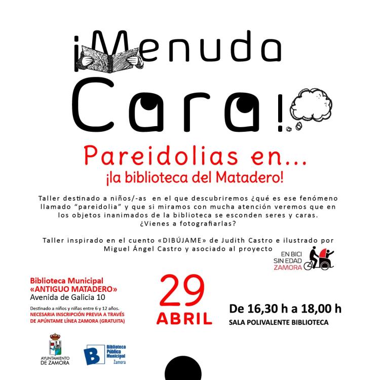 Taller: ¡Menuda Cara!