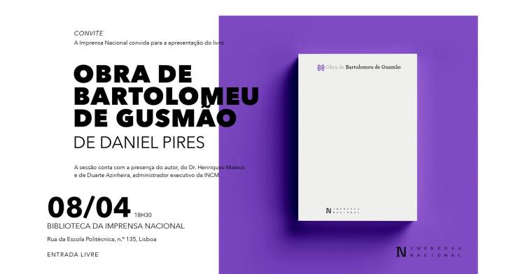 Apresentação do Livro 'Obra de Bartolomeu de Gusmão'