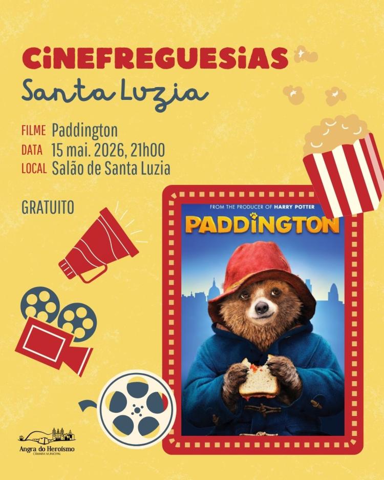 Cinema: Paddington — Cinefreguesias em Santa Luzia (2026)