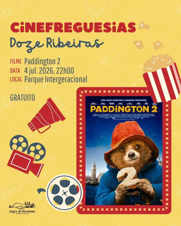 Cinema: Paddington 2 — Cinefreguesias nas Doze Ribeiras (2026)