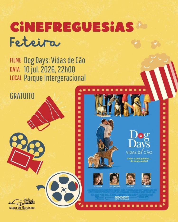 Cinema: Dog Days: Vidas de Cão — Cinefreguesias na Feteira (2026)
